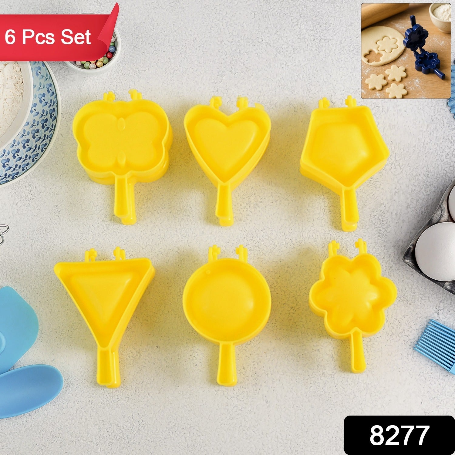 Plastic Cookie and Fondant Cutter Set  Plastic Cookie and Fondant Cutter Set
